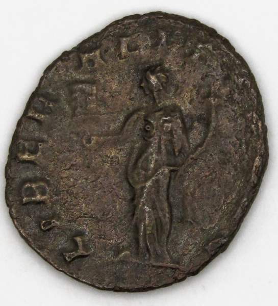 Монета Антониниан Римская Империя Император Марк Аврелий Клавдий II Готский 268-270 гг., арт 10