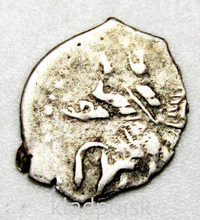 Копейка серебро Фёдор Алексеевич (чешуя), 1676-1682 гг. Москва, арт 7