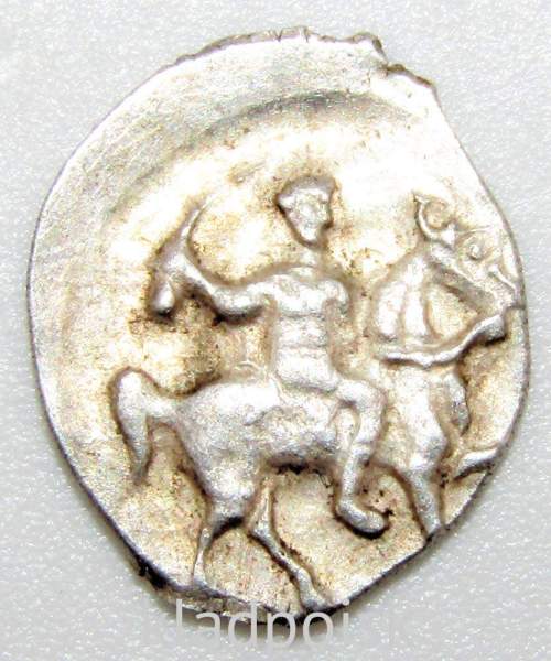 Денга Иван IV Васильевич Грозный (чешуя), серебро, Москва, арт 2 Денга Иван IV Васильевич Грозный (чешуя), серебро, Москва, арт 2