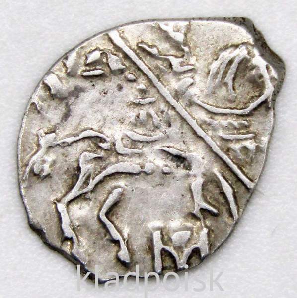 Копейка серебро Фёдор Алексеевич (чешуя), 1676-1682 гг. Москва, арт 10