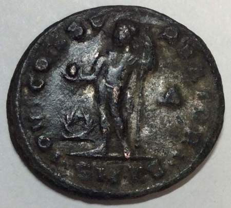 Монета Антониниан Римская Империя Максимин II Даза (305-313)