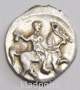 Денга Иван IV Васильевич Грозный (чешуя), серебро, 1533-1584 г., КГ-43, арт 1