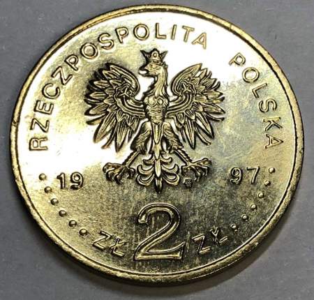Монета 2 злотых Польша, серии «Короли и правители Польши» Стефан Баторий, 1997