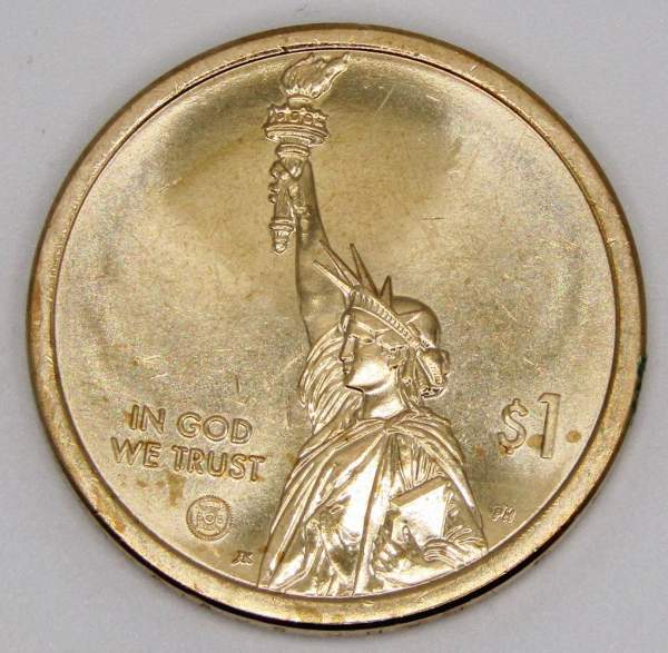 Монета 1 доллар США, Миссури, Джордж Вашингтон Карвер (2024) D