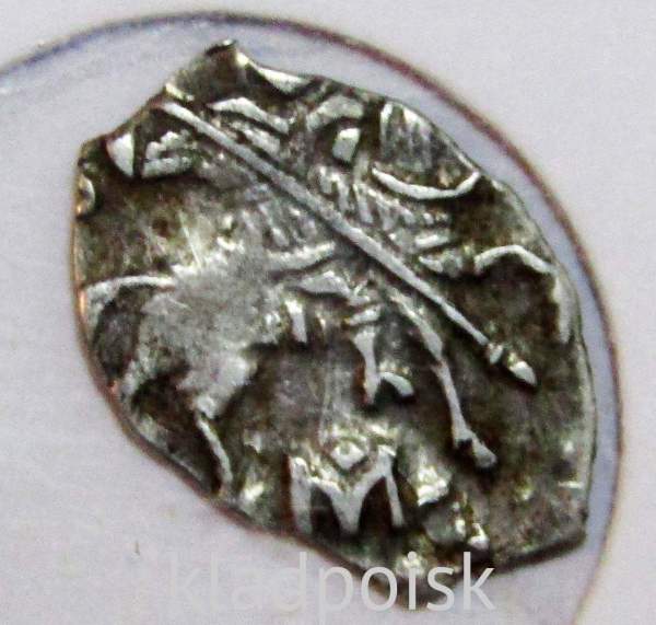 Копейка серебро Фёдор Алексеевич (чешуя), 1676-1682 гг., арт 3 Копейка серебро Фёдор Алексеевич (чешуя), 1676-1682 гг., арт 3