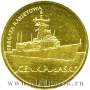 Монета 2 злотых Польша Ракетный фрегат Генерал Казимир Пулавский 2013