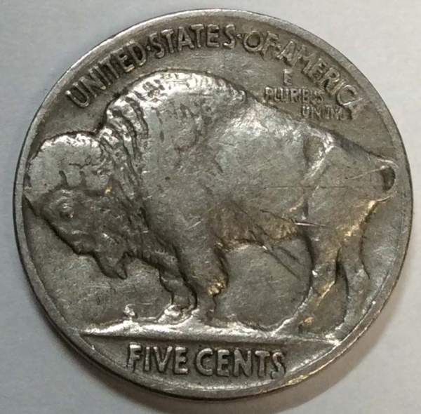Монета 5 центов США 1936 года