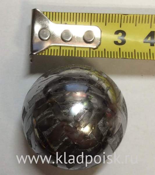 Шар из метеорита Сеймчан, арт 4