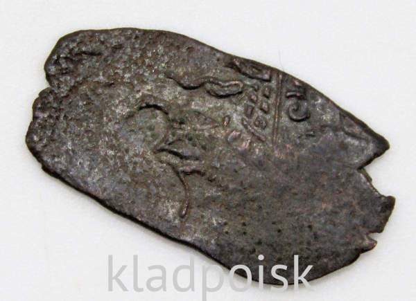 Копейка медь Алексей Михайлович (чешуя), Медный бунт, Москва, Новый монетный двор, арт 4 Копейка медь Алексей Михайлович (чешуя), Медный бунт, Москва, Новый монетный двор, арт 4