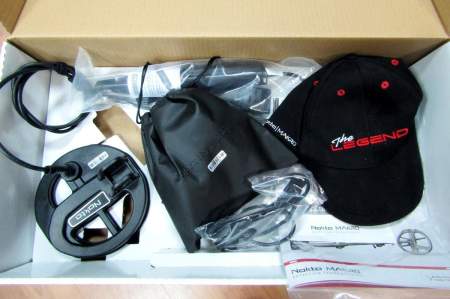 Металлоискатель Nokta Makro LEGEND WHP PRO PACK катушка LG30 (12x9) б/у