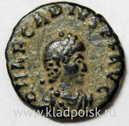 Монета Римская Империя Флавий Аркадий (383-395)