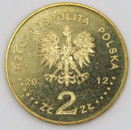 Монета 2 злотых Польша 2012 - 150 лет национальному музею в Варшаве