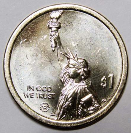 Монета 1 доллар США Септима Кларк серии Американские инновации и новаторы (2020) P