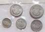 Набор монет Бразилия 1956-1961 Алюминиевые, 5 монет