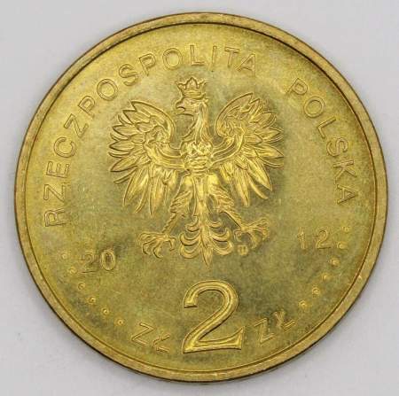 Монета 2 злотых Польша 2012 - 100 лет со дня смерти Болеслава Пруса