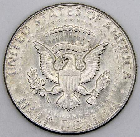 Монета 50 центов США «Кеннеди» 1969 года серебро 400 пробы, арт 6