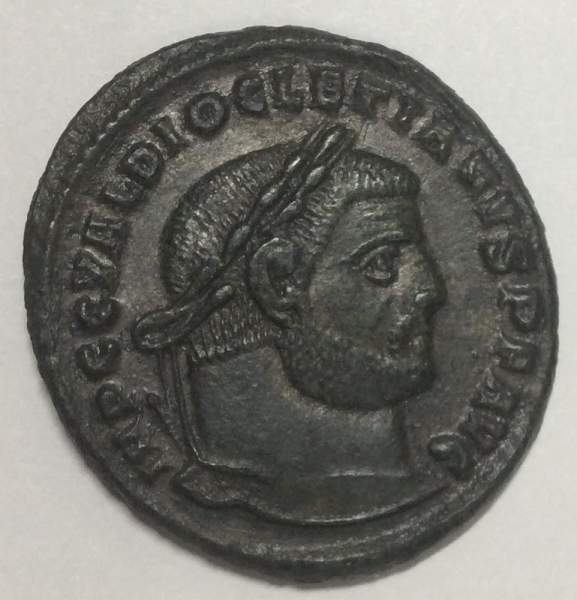 Монета Фоллис - Рим, 284-305 гг. Диоклетиан Монета Фоллис - Рим, 284-305 гг. Диоклетиан