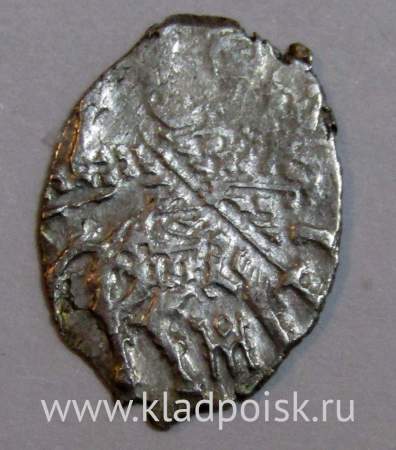 Копейка серебро Иван Алексеевич (чешуя), 1682-1696 гг.
