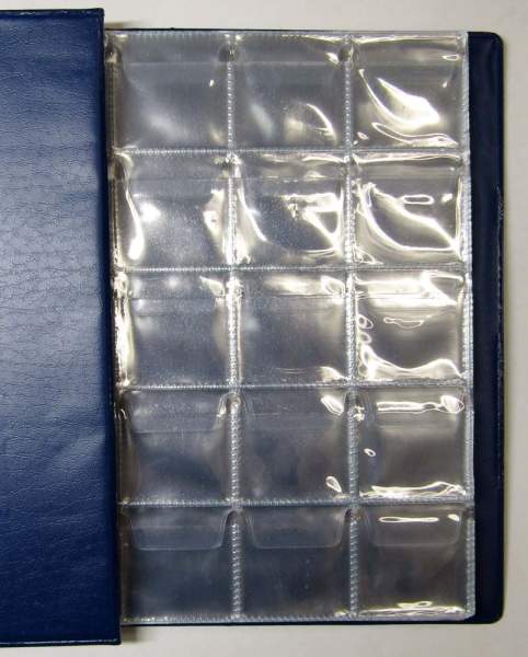 Альбом для монет М-240 вертикальный