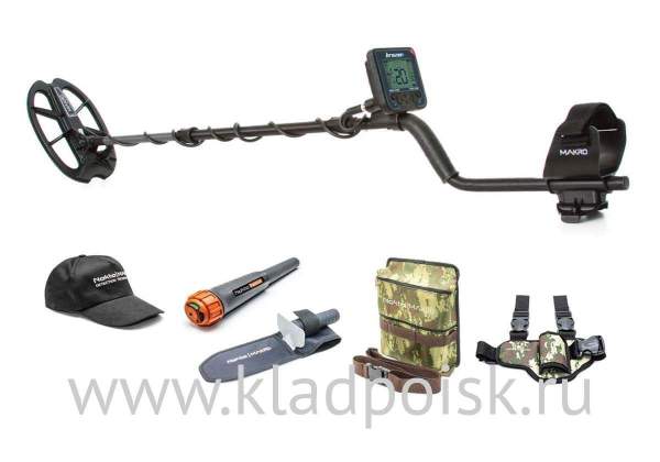 Металлоискатель Makro Multi-KRUZER с подарками от  Nokta&Makro (Nokta Pointer, бейсболка, совок для извлечения находок, сумка для находок, кобура для пинпойнтера)