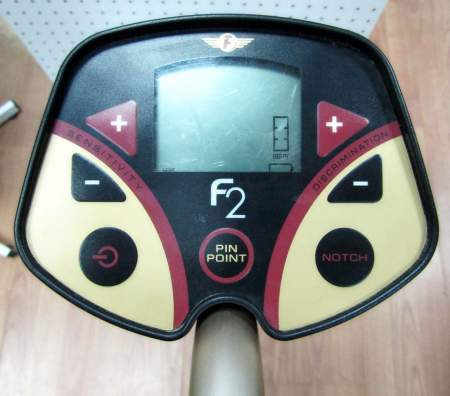 Б/у металлоискатель Fisher F2 с катушками 11 и 4 дюйма