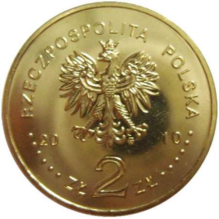 Монета 2 злотых Польша «Кавалерист гвардии императора Наполеона I», 2010