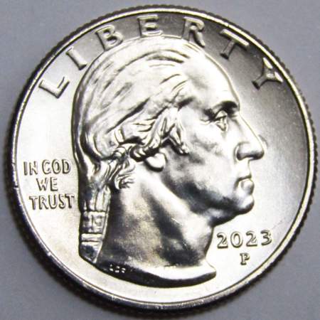 Монета 25 центов США Бесси Колман из серии «Американские женщины» (2023) P