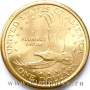 Монета 1 доллар Сакагавея Парящий орёл