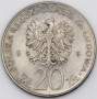 Монета 20 злотых Польша, Международный год женщины, 1975