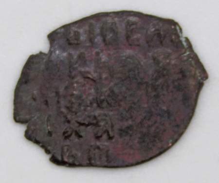 Копейка медь Алексей Михайлович (чешуя), Медный бунт, Москва, Новый монетный двор, арт 2