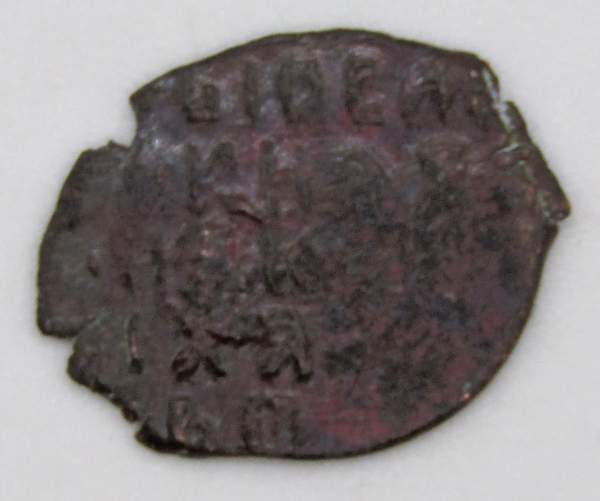 Копейка медь Алексей Михайлович (чешуя), Медный бунт, Москва, Новый монетный двор, арт 2 Копейка медь Алексей Михайлович (чешуя), Медный бунт, Москва, Новый монетный двор, арт 2