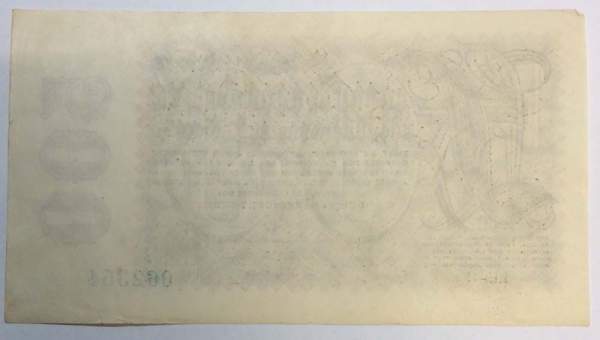 Банкнота 500 миллионов марок 1923 года - Веймарская Республика, арт 3