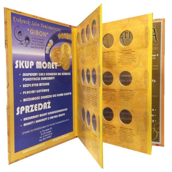 Альбом для памятных монет 2 злотых Польши 2011 г. Альбом для памятных монет 2 злотых Польши 2011 г.