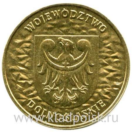 Монета 2 злотых Польша Нижнесилезское воеводство, 2004