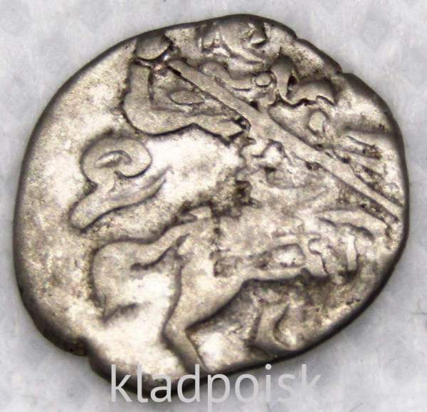 Копейка серебро Фёдор Алексеевич (чешуя), 1676-1682 гг. Москва, арт 2