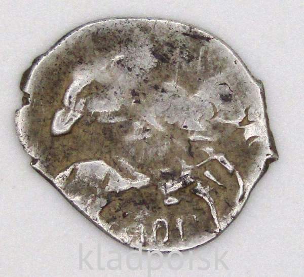 Копейка серебро Михаил Фёдорович (чешуя), НОГ - Новгородский денежный двор