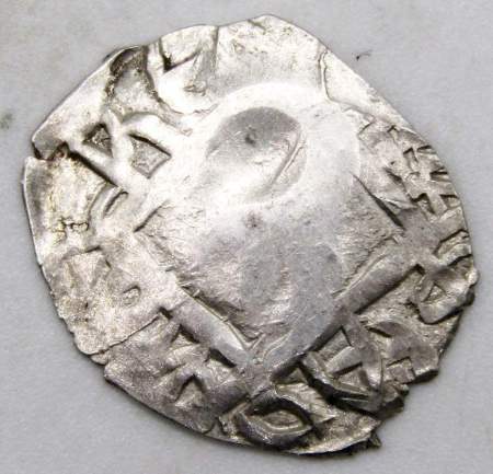 Денга Удельное княжество Рязанское, князь Иван Федорович, 1427-1456, серебро