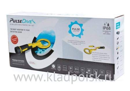 Металлоискатель-пинпоинтер Nokta Makro PulseDive желтый Металлоискатель-пинпоинтер Nokta Makro PulseDive желтый