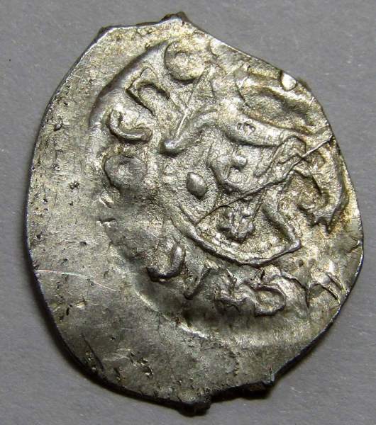 Денга Василий II Васильевич «Тёмный», серебро, Всадник с саблей/Всадник с копьем Денга Василий II Васильевич «Тёмный», серебро, Всадник с саблей/Всадник с копьем