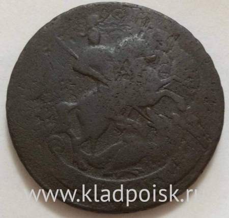 Монета 2 копейки 1759 года, Российская Империя, Елизавета I, арт 2