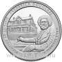 Монета 25 центов Национальное историческое место Фредерика Дугласа (2017), монетный двор D