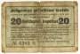 Елгава, долговая расписка на 20 копеек, 1915 год