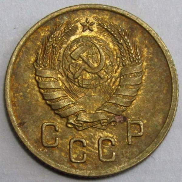 Монета 2 копейки СССР 1940 года﻿