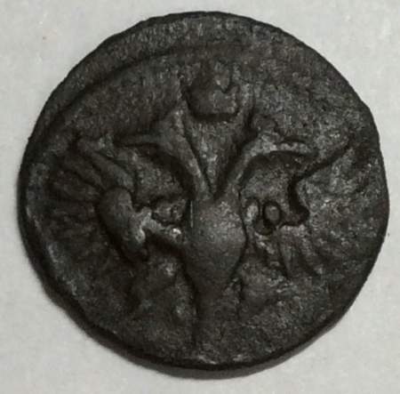 Монета 1 полушка Российской Империи (Петр I) 1700-1722гг.