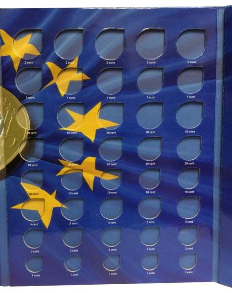 Альбом-планшет для монет стран Евросоюза, 2 тома