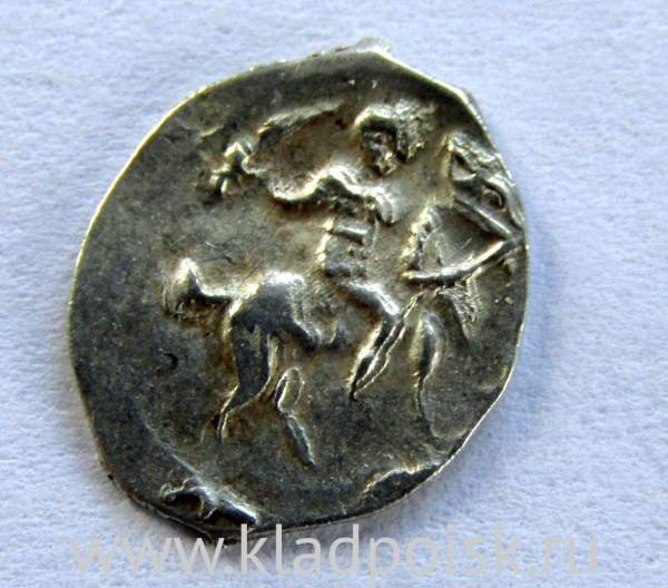 Денга Иван IV Васильевич Грозный (чешуя), серебро, до 1547 года, арт 26