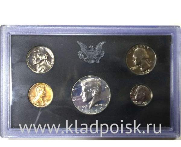 Набор монет США 1970 года, регулярный выпуск, PROOF