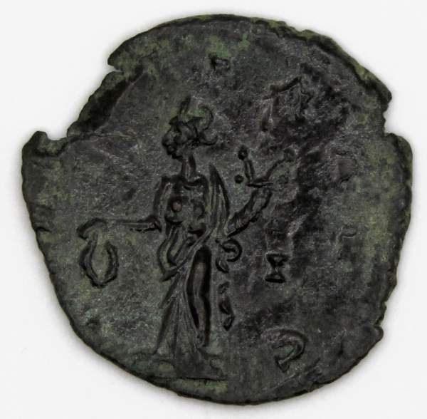 Монета Антониниан Римская Империя Император Марк Аврелий Клавдий II Готский 268-270 гг., арт 5