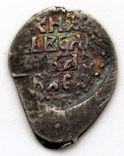 Денга Василий II Васильевич «Тёмный», серебро, 1430 год, региональный чекан