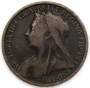Монета 1 пенни 1899 года Великобритания